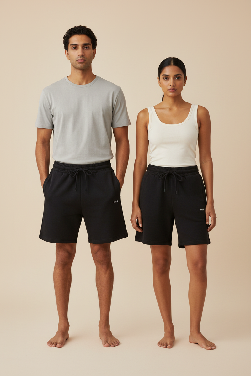 Signature Terry Shorts in Void