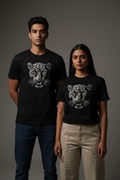 Couple lifestyle shot leopard t-shirts