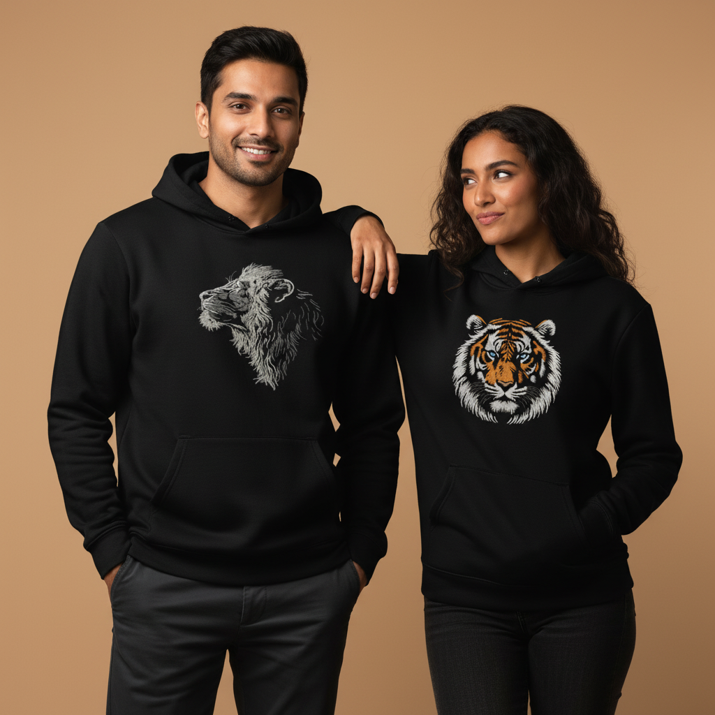 MUTE EMBROIDERED HOODIE