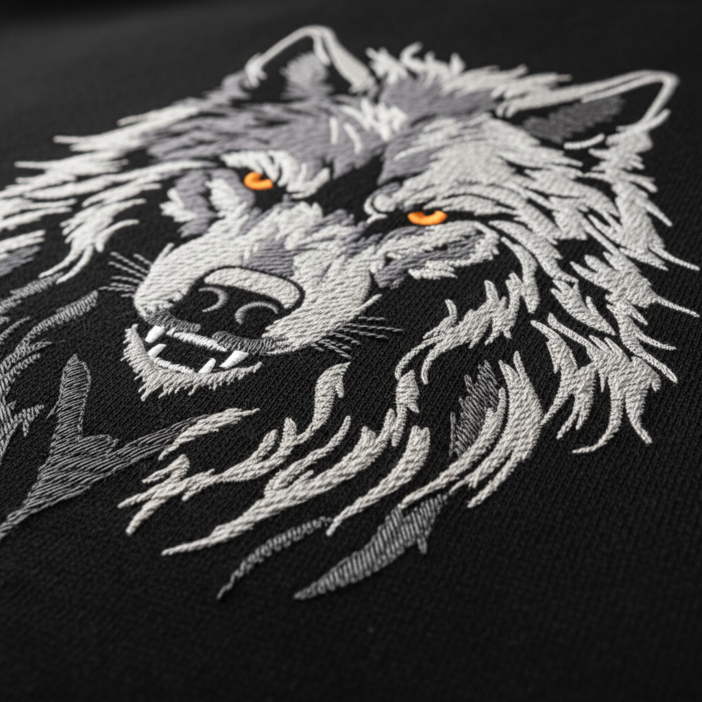 Embroidery Detail Closeup