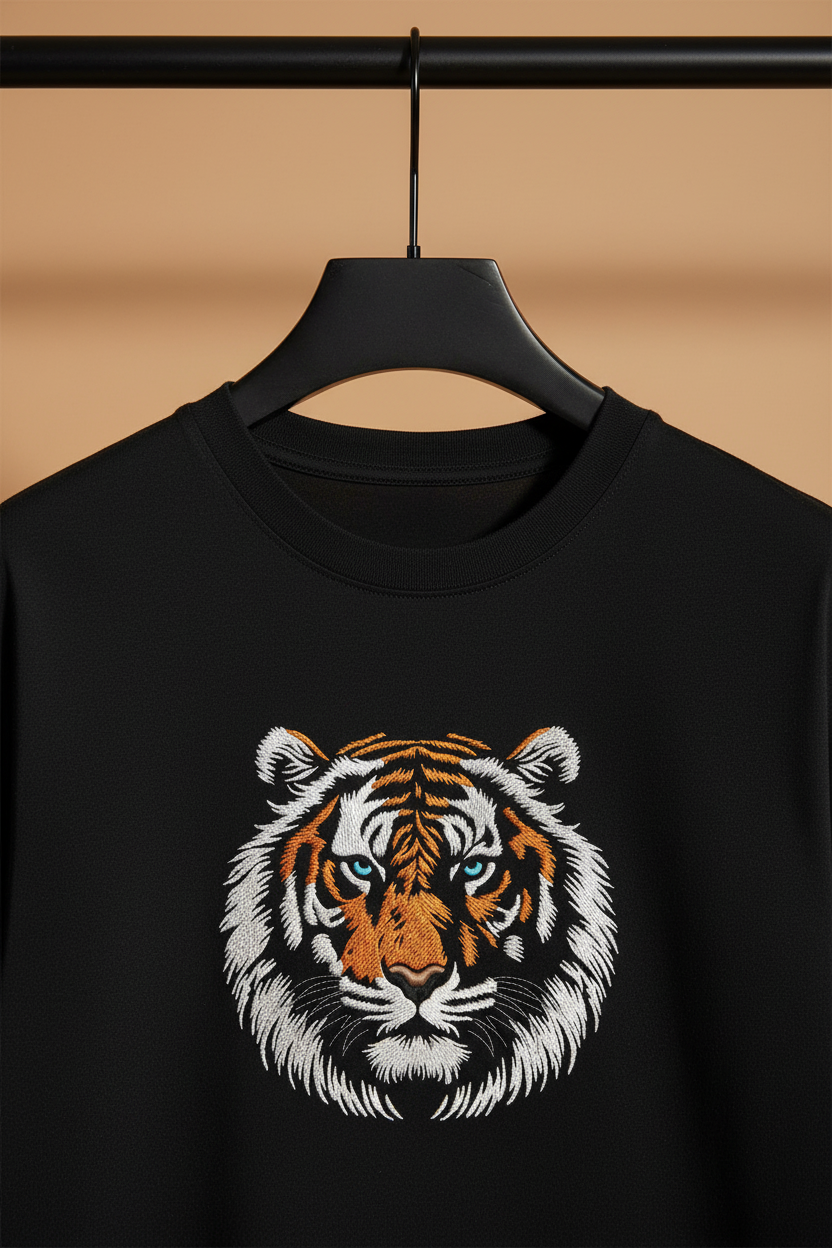 Hanger shot tiger t-shirt