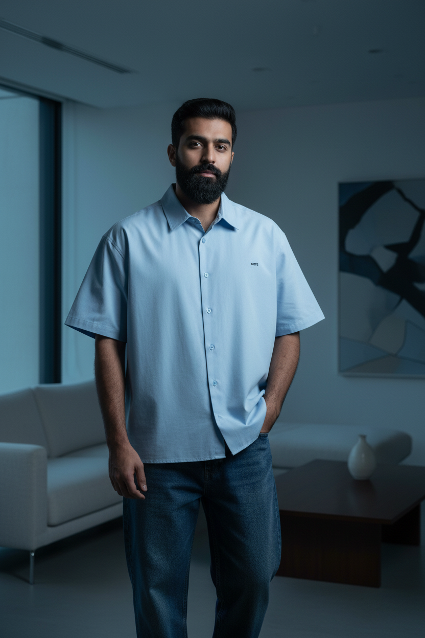 MUTE SIGNATURE COTTON SHIRT